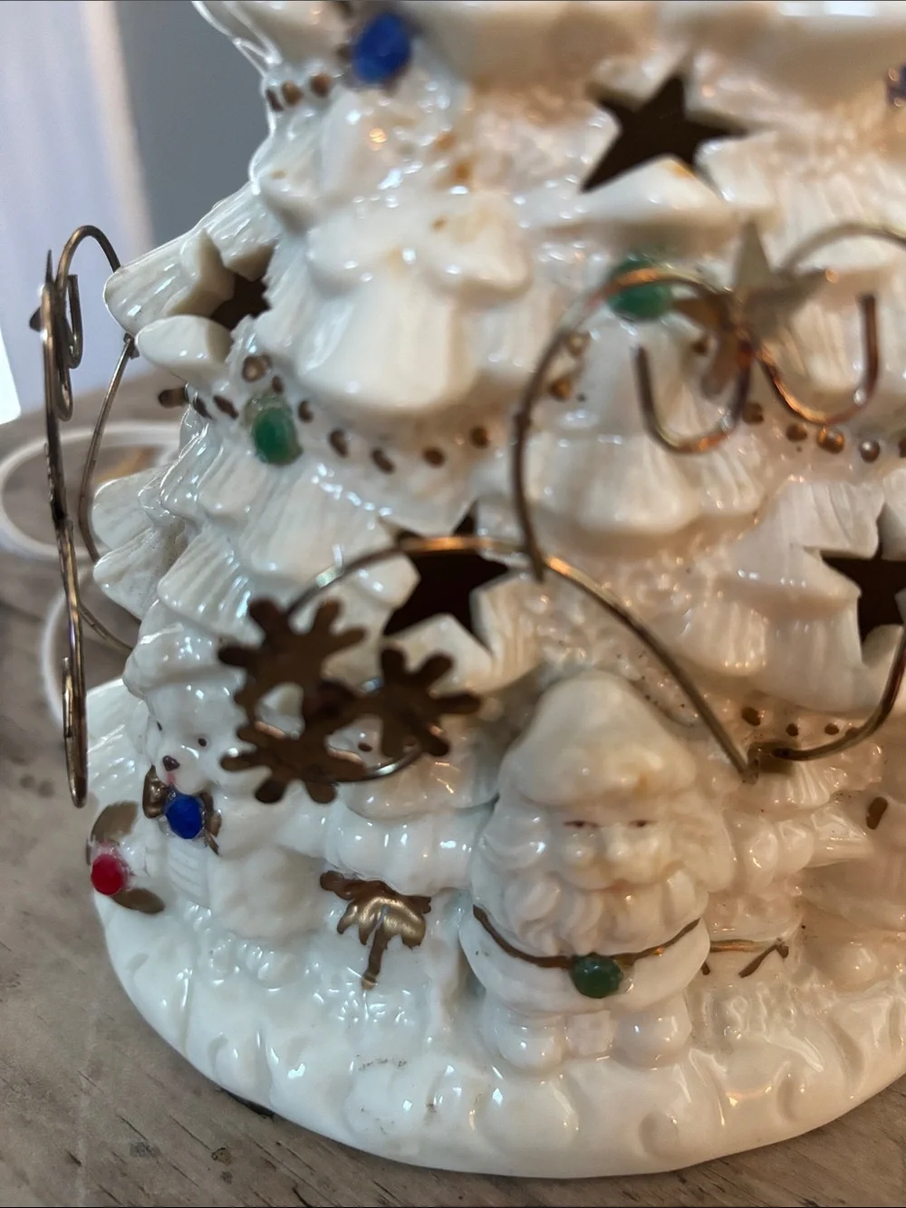 Vintage lighted ceramic